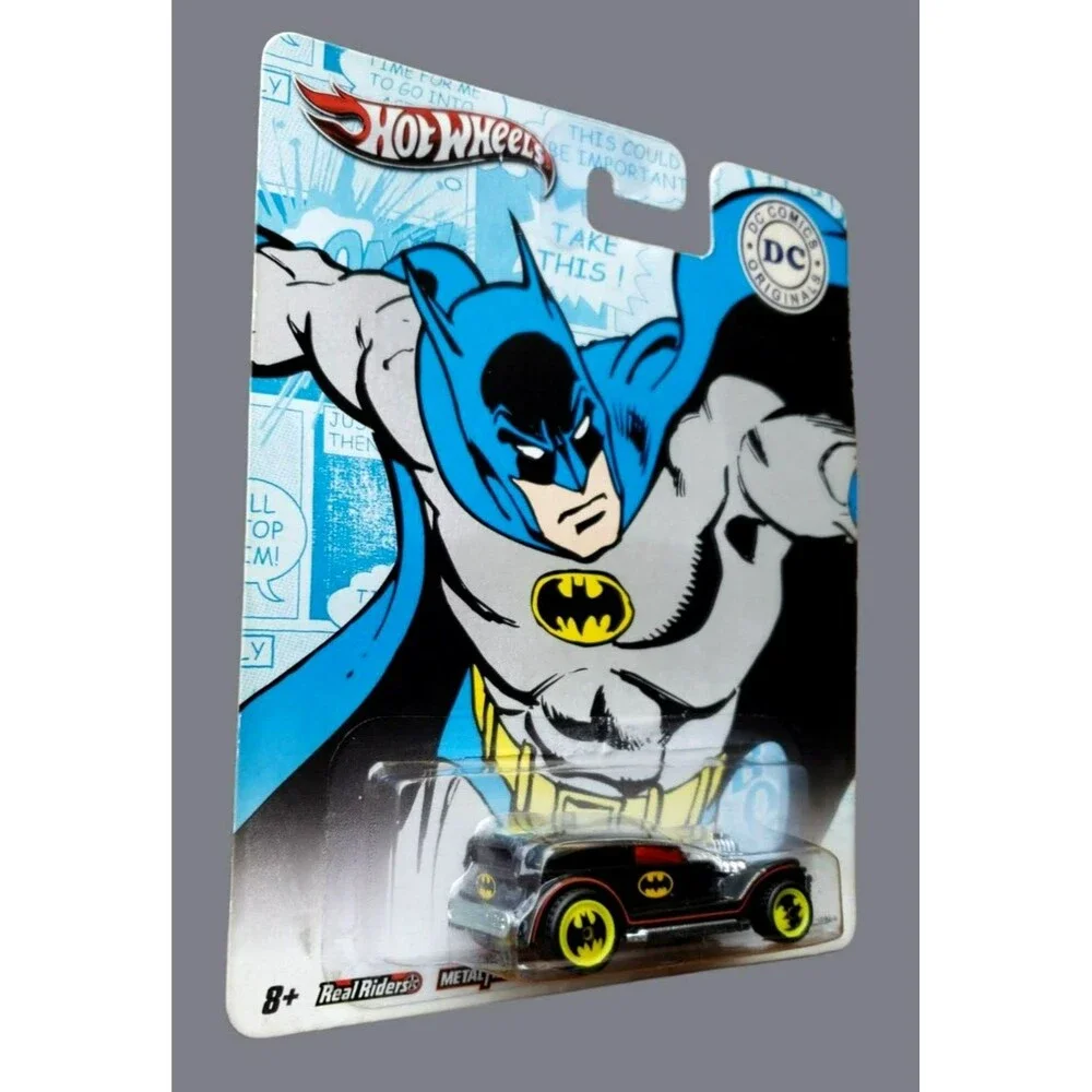 2011 Hot Wheels DOUBLE DEMON DELIVERY Black Pop Culture DC Comics 1:64 RR-5SP